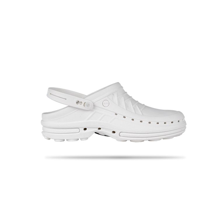 Wock Clog - Wit/Wit